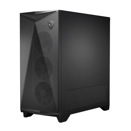 Корпус MSI MPG GUNGNIR 300P AIRFLOW 2xUSB 3.2 Gen 1, 1xUSB 3.2 Gen2 Type-C, 4x120mm PWM black Fan, 1x80mm Fan, 2x 6015 Fan, MPG PCI-E 4.0 X16 RISER CABLE, Tempered Glass Window