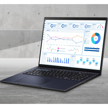 Ноутбук/ ASUS B3604CMA-Q90357X 16"(1920x1200 (матовый) WVA)/Intel Core Ultra 7 155U(1.7Ghz)/16384Mb/1024PCISSDGb/noDVD/Int:Shared/Cam/BT/WiFi/63WHr/war 1y/1.9kg/Star Black/Win11Pro