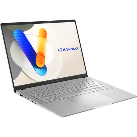 Ноутбук/ ASUS M5406WA-PP086W 14"(2880x1800 OLED 16:10)/AMD Ryzen AI 9 HX 370(2Ghz)/32768Mb/1024PCISSDGb/noDVD/Int:AMD Radeon 890M/Cam/BT/WiFi/75WHr/war 1y/1.3kg/Cool Silver/Win11Home + алюм корп