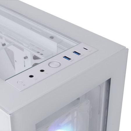 Корпус Thermaltake Divider 500 TG Snow ARGB CA-1T4-00M6WN-01 White/Win/SPCC/Tempered Glass*4/120mm ARGB Fan*3/120mm CA-1T4-00M6WN-01 Standard Fan*1 (527897)