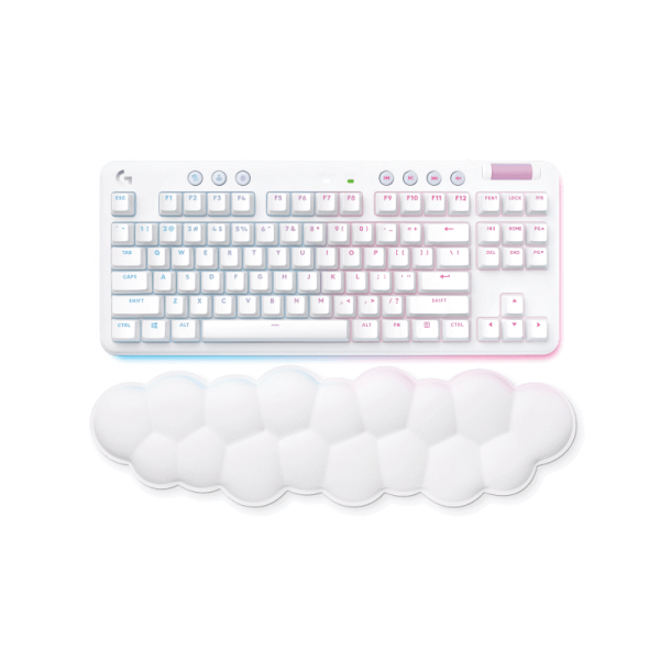 Клавиатура/ Logitech Gaming Keyboard  G715 TKL Tactile LIGHTSPEED RGB OFF WHITE