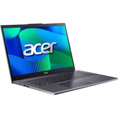 Ноутбук/ ACER Extensa 15 EX215-56-55CA 15.6"(1920x1080 (матовый) IPS)/Intel Core 5 120U(1.4Ghz)/16384Mb/512PCISSDGb/noDVD/Int:UMA/Cam/BT/WiFi/50WHr/war 1y/1.8kg/Iron/noOS