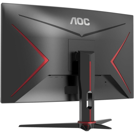 Монитор 27" AOC CQ27G2SE Black-Red  (VA, изогнутый, 2560x1440, 165Hz, 1 ms, 178°/178°, 250 cd/m, 80M:1, +2xHDMI 2.0, +DisplayPort 1.4)