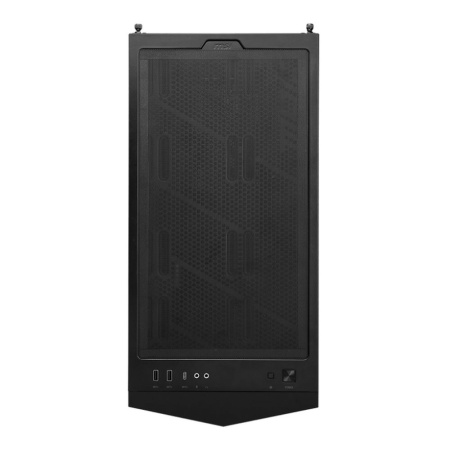 Корпус MSI MPG GUNGNIR 300P AIRFLOW 2xUSB 3.2 Gen 1, 1xUSB 3.2 Gen2 Type-C, 4x120mm PWM black Fan, 1x80mm Fan, 2x 6015 Fan, MPG PCI-E 4.0 X16 RISER CABLE, Tempered Glass Window