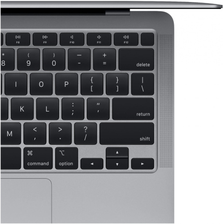 Ноутбук Apple MacBook Air A2337 M1 8 core 8Gb SSD256Gb/7 core GPU 13.3" IPS (2560x1600) macOS grey space WiFi BT Cam (MGN63HN/A)