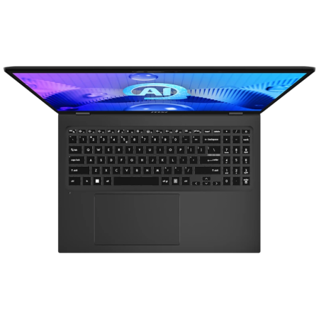 Ноутбук/ MSI Prestige 16 AI Evo B1MG-035RU 16"(2560x1600 (глянцевый) IPS)/Intel Core Ultra 7 155H(1.4Ghz)/16384Mb/1024PCISSDGb/noDVD/Int:Intel Arc graphics/Cam/BT/WiFi/war 1y/1.5kg/Stellar Gray/Win11Home