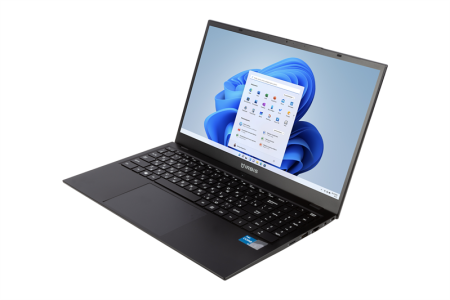 IRBIS 15N 15.6" FHD (1920x1080) IPS AG,Core i3-1215U,16Gb DDR4-3200(2),512Gb SSD NVMe M.2,Wi-Fi 6+BT 5,5300mAh,Metal Case,Kbd Bl,Type-C Charger,1.77kg,Black,1yw,Win11Pro
