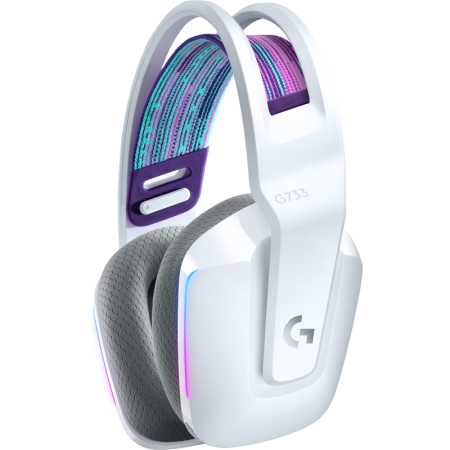 Гарнитура/ Logitech Headset G733 LIGHTSPEED Wireless RGB Gaming WHITE