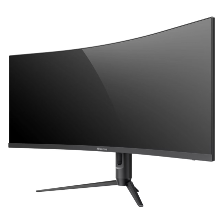Монитор Hisense/ 34"/3440x1440, изогнутый, VA, 21:9, матовое/антибликовое, 180Гц, время отклика 1мс, 280кд/м2, 4000:1, HDR 400, DisplayPort,  HDMIх2, разъем для наушников 3.5мм