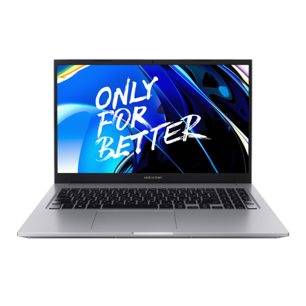 Ноутбук/ Maibenben M575 15.6"(1920x1080 (матовый) IPS)/AMD Ryzen 5 7430U(2.3Ghz)/16384Mb/512PCISSDGb/Int:AMD Radeon/Cam/BT/WiFi/49.6WHr/war 1y/1.65kg/Silver/Win11Home