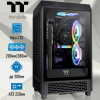 Корпус Thermaltake The Tower 200/Black/Win/SPCC/Tempered Glass*1/CT140 Fan*2/Color Box