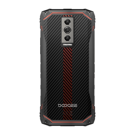 Doogee Blade10 Kevlar Red, 6.56" 720 x 1612 пикселей, 1.6GHz, 8 Core, 4GB RAM, 128GB, up to 2TB flash, 16Mpix/8Mpix, 2 Sim, 2G, 3G, LTE, BT v5.0, Wi-Fi, NFC, GPS, Type-C, 5150 мА·ч, Android 14, 240г., 172,7 ммx80 ммx10,7 мм