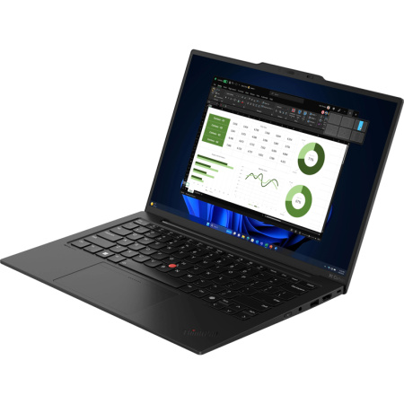Ноутбук/ Lenovo ThinkPad X1 Carbon G12  14_2.8K_OLED/ Intel ULT7_155H/ 32GB/ 1TB_SSD/ INTEGRATED_GRAPHICS/ Intel® Wi-Fi 7 BE200 2x2 BE/ Clickpad, NO NFC, NO WWAN /FINGERPRINT_READER/ FHD RGB+IR_CAM/ NO_OS/ 1Y