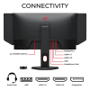 Мониторы/ Benq XL2746K 27'', 1920x1080, TN, 240Hz, 12M:1, 320cd, 1ms, 3xHDMI, DP, USB, FreeSync, Height adj 155, Pivot, 3Y, Black