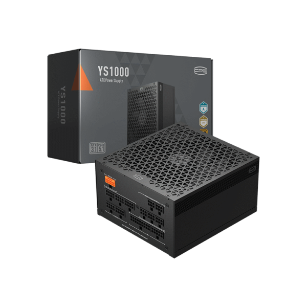 Блок питания ПК/ PCCooler, 1000W 80+ Gold (ATX, 3.1, , Full modular, 1x24(20+4)pin 610mm, 2xCPU 8(4+4)pin 700mm,  2xPCIe*2 8(6+2)pin 750mm, 1x12V(2x6) 12+4pin 500mm, 2xSATA*3+MOLEX4pin*1 450+120+120+150mm , Active, 135x135mm, 160x150x86mm, APFC, OVP,UVP,O