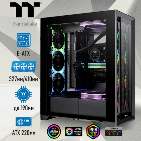 Корпус Thermaltake CTE T500 TG ARGB Black CA-1X8-00F1WN-01
