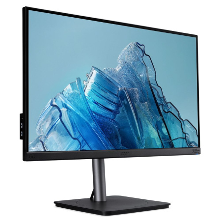 Монитор Acer 23.8" Vero CB243Ybemipruzxv Black (IPS, 1920x1080, HDMI+DP+Type C, USB Hub, 4 ms, 178°/178°, 250 cd/m, 1000:1 (100M:1), 75Hz, MM, Pivot)