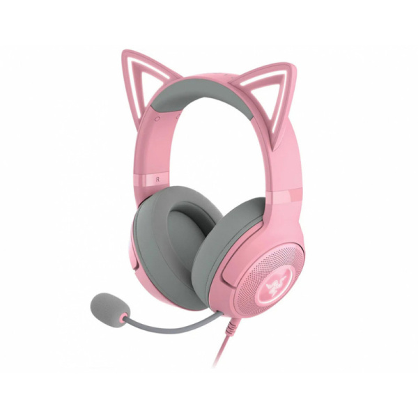 Гарнитура Razer Razer Kraken Kitty V2 - Quartz Ed. Headset/ Razer Kraken Kitty V2 Quartz Ed. Headset