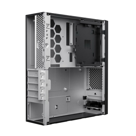 Корпус FoxLine FL-1001 (8L) |FL-1001-TFX300S| SFF, mATX case, black, w/PSU TFX 300W, w/2xUSB2.0+2xUSB3.0, |FL-1001-TFX300S| w/1xcombo audio, w/pwr cord, w/ 8cm FAN, ODD SLIM