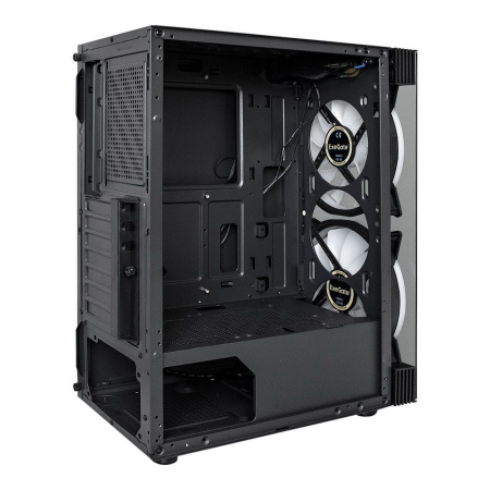 Корпус Exegate Miditower i3 MATRIX (ATX, без БП, 2USB+USB3.0, HD аудио, 2x18см RGB, опции+) (126916)