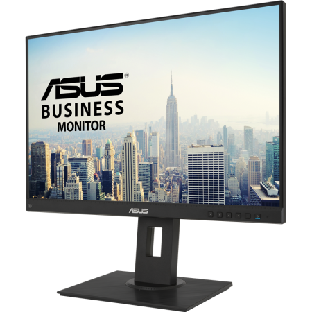 Монитор LCD 24.1" BE24WQLB/ ASUS BE24WQLB, 24.1" (16:10) Monitor, 1920x1200, IPS, 300cd/m2, HDMI, DP, D-Sub, USB3.0, 5ms, 178°(H)/178°(V), speakers 2Wx2, Flicker free, HAS, Low Blue Light, TUV certified, Framless design, black