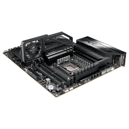 ASUS ROG MAXIMUS Z790 APEX ENCORE (Socket 1700, ATX, 2xDDR5(96GB), 2xPCIe 5.0x16/2xPCIe 4.0x4, 1xLAN (2.5GbE), Wi-Fi 7, BT, 4xSATA 6Gb/s, 5xM.2, 1xDIMM (2xM.2), 1xType-C, 9xUSB 3.2, 2xPS/2, ATX)