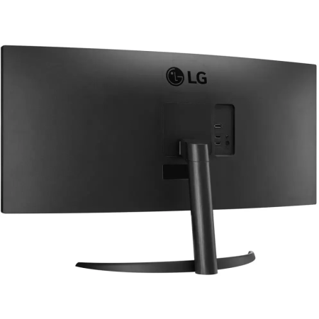 Монитор LG LCD 34WR50QK-B/ LG UltraWide 34WR50QK-B 34"Curved (1800R) VA monitor, 3440x1440, 300cd/m2, 21:9, 3000:1, 5мс (GtG), HDMIx2, DP, Headphone Out, 100Hz, 178/178, HDR 10, VESA (100x100 мм), sRGB 99%, внешний БП, Tilt, black
