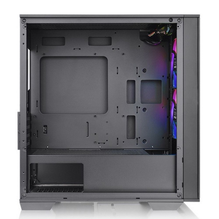 Корпус Thermaltake Divider 170 TG ARGB/Black CA-1S4-00S1WN-00 /Win/SPCC/Tempered Glass*1/120mm ARGB PWM Fan*2