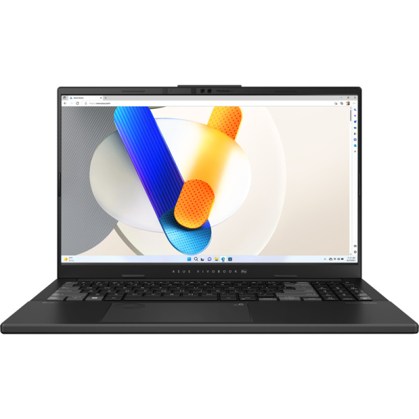 Ноутбук Asus Vivobook Pro 15 OLED N6506MU-MA100 Core Ultra 7 155H 16Gb SSD1Tb NVIDIA GeForce RTX4050 6Gb 15.6" OLED 3K (2880x1620) без ОС grey WiFi BT Cam (90NB12Z3-M00570)