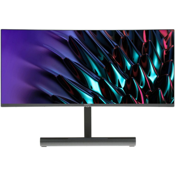 Монитор 34" Huawei MateView ZQE-CAA Black (VA 3440x1440 Curved 165Hz 1ms 21:9 4000:1 350cd 2xHDMI2.0 DisplayPort1.4 2xUSB3.0 USB-C(10W) AudioOut Soundbar 2x5W)