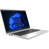 HP EliteBook 640 G9 14"(1920x1080)/Intel Core i5 1235U(1.3Ghz)/8192Mb/512SSDGb/noDVD/Int:Intel Iris Xe Graphics/Cam/BT/WiFi/51.3WHr/war 1y/1.37kg/Pike Silver /DOS