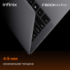 Ноутбук/ Infinix Inbook Air Pro+_XL434 14"(2880x1800 OLED)/Intel Core i5 1334U(1.3Ghz)/16384Mb/512SSDGb/noDVD/Int:Intel Iris Xe Graphics/BT/WiFi/57WHr/war 2y/1kg/Grey/Win11Home