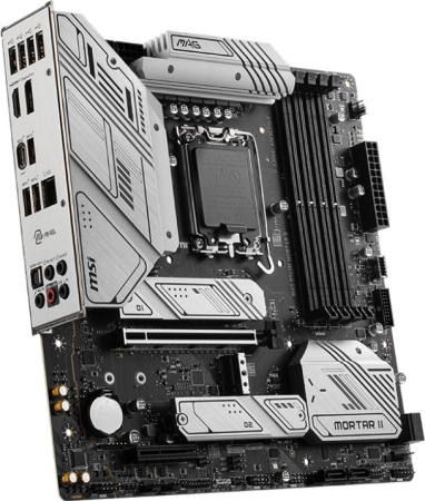 Материнская плата MSI MAG B760M MORTAR II Soc-1700 Intel B760 4xDDR5 mATX AC`97 8ch(7.1) 2.5Gg+HDMI+DP