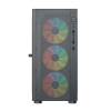 Корпус ACD Citadel 104 (AH-TC4GA-0000) 3403 with USB3.0*1+USB2.0*2+HD audio,3*12cm F1 ARGB fans at front(Slave fans) ,1*12cm F1 ARGB fan at rear (Master fan)