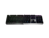 Gaming Keyboard MSI VIGOR GK50 LOW PROFILE, Wired, Mechanical, with Kailh Low Profile Tactile Keys, Floating Key Design, RGB, Black