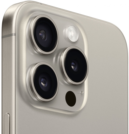 Смартфон Apple A3101 iPhone 15 Pro 1Tb титан моноблок 3G 4G 1Sim 6.1" 1179x2556 iOS 17 48Mpix 802.11 a/b/g/n/ac/ax NFC GPS GSM900/1800 TouchSc Protect