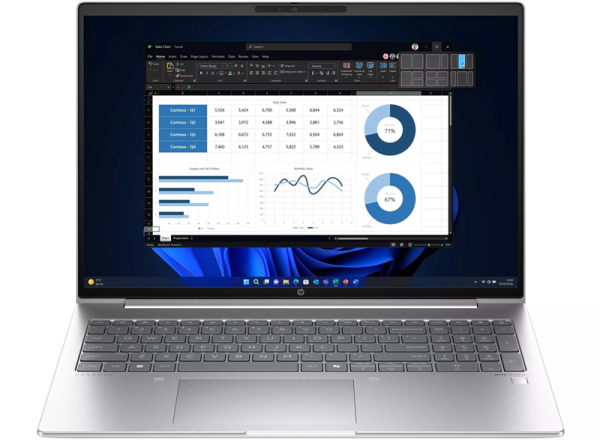 HP Probook 460 G11 U5-125U 16" WUXGA (1920x1200) UWVA 300nits 16GB (1x16GB) DDR5 5600,1TB SSD,Intel AX211Wi-Fi,Backlit,FPR,56Whr,1y,1.8kg,Dos,KB Rus Localization,Silver
