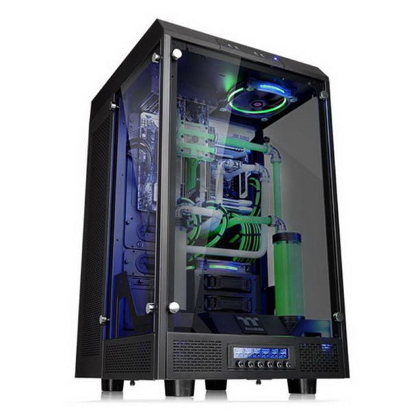 Корпус Thermaltake The Tower 900 CA-1H1-00F1WN-00 /Black/Win/SGCC(6019)