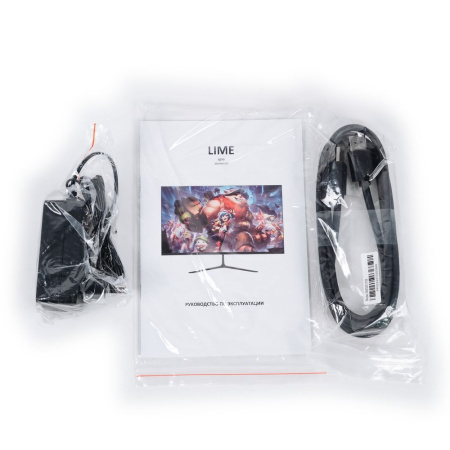 Монитор Lime G270 27" Black (VA, 2560*1440, 2HDMI+DP+USB+Audio out +DC, 1 ms, 178°/178°, 250 cd/m, 1000:1