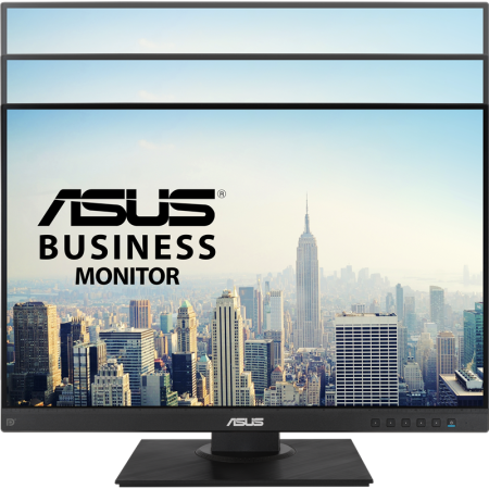 Монитор LCD 24.1" BE24WQLB/ ASUS BE24WQLB, 24.1" (16:10) Monitor, 1920x1200, IPS, 300cd/m2, HDMI, DP, D-Sub, USB3.0, 5ms, 178°(H)/178°(V), speakers 2Wx2, Flicker free, HAS, Low Blue Light, TUV certified, Framless design, black