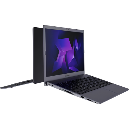 Ноутбук/ Ноутбук KVADRA NAU LE14U 14.1"(1920x1080 IPS)/Intel Core i5 1235U(1.3Ghz)/16384Mb/512SSDGb/noDVD/Int:Intel Iris Xe Graphics/Cam/BT/WiFi/55WHr/war 1y/1.56kg/графит/noOS + FRP