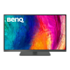 Мониторы/ Benq PD2705U 27'', 3840x2160, IPS,  60Hz, 1200:1, 350cd, 5ms, HDMI, DP; 3*USB 3.0, USB C*65W, Thunderbolt 3, Speakers, Height adj 110, Pivot, 100% sRGB, Flicker-free;Low Blue Light, Calibration Report, 3Y, Grey