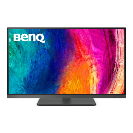 Мониторы/ Benq PD2705U 27'', 3840x2160, IPS,  60Hz, 1200:1, 350cd, 5ms, HDMI, DP; 3*USB 3.0, USB C*65W, Thunderbolt 3, Speakers, Height adj 110, Pivot, 100% sRGB, Flicker-free;Low Blue Light, Calibration Report, 3Y, Grey