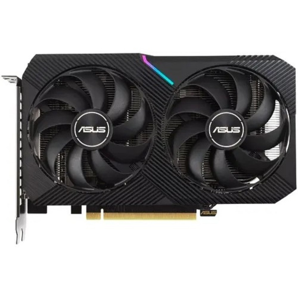 Видеокарта ASUS GeForce RTX 3050 Dual V2 OC Edition 8GB GDDR6 128bit DP/DVI/HDMI  (DUAL-RTX3050-O8G-V2)