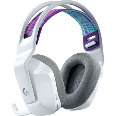 Гарнитура/ Logitech Headset G733 LIGHTSPEED Wireless RGB Gaming WHITE