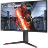 Монитор LG LCD 27GN65R-B/ LG UltraGear 27GN65R-B 27" IPS monitor, 1920x1080, 300cd/m2, 1000:1, 16:9, 1мс (GtG), HDMI, DP, 144Hz, 178/178, внешний БП, G-SYNC Compatible, HDR 10, LTSP, sRGB 99%, HAS, VESA (100x100 мм), black