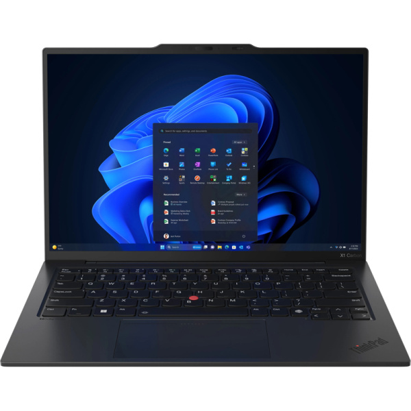 Ноутбук/ Lenovo ThinkPad X1 Carbon G12  14_2.8K_OLED/ Intel ULT7_155H/ 32GB/ 1TB_SSD/ INTEGRATED_GRAPHICS/ Intel® Wi-Fi 7 BE200 2x2 BE/ Clickpad, NO NFC, NO WWAN /FINGERPRINT_READER/ FHD RGB+IR_CAM/ NO_OS/ 1Y