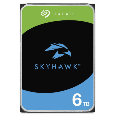 Жесткий диск Seagate SATA-III 6Tb Skyhawk (7200rpm) 256Mb 3.5" (ST6000VX008)