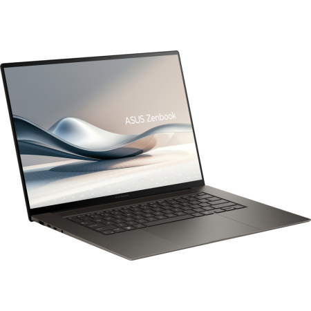 Ноутбук/ ASUS UM5606WA-RK236W 16"(2880x1800 OLED)/AMD Ryzen AI 9 HX 370(2Ghz)/32768Mb/1024PCISSDGb/noDVD/Int:AMD Radeon 890M/Cam/BT/WiFi/78WHr/war 1y/1.5kg/Zumaia Gray/Win11Home + алюм корп; +USB-RJ45 кабель