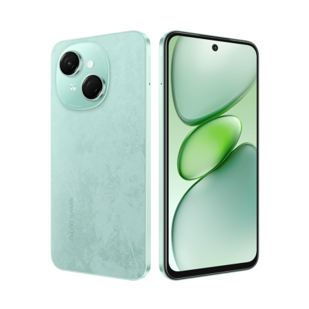 KL4 SPARK GO 1 128+4 Magic Skin Green, 6.56", 20:9, 1612 x 720 пикселей, 1.6GHz, 8 Core, 4GB RAM, 128GB, up to 1TB flash, 13Mpix+AI/8Mpix, 2 Sim, 4G, BT v5.0, WiFi 802.11 b/g/n, GPS/AGPS, GLONASS,NFC, Type-C, 4900mAh, Android T-GO, 183g, 163,69 ммx75,6 мм